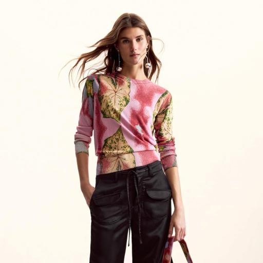 Desigual Jersey Leaf Lacroix 26SWJF45