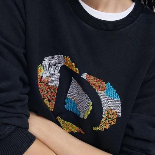 Desigual Sudadera Logo Charlotte 26SWSK142014 [2]