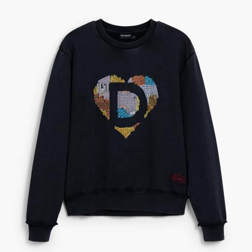 Desigual Sudadera Logo Charlotte 26SWSK142014 [5]