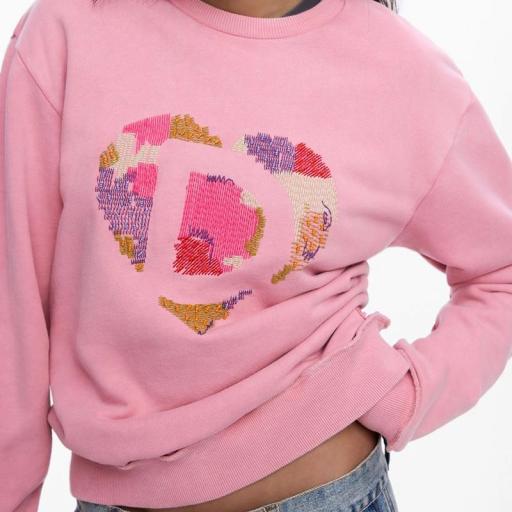 Desigual Sudadera Logo Charlotte 26SWSK14 [3]