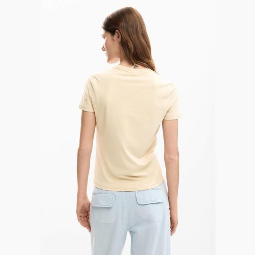 Desigual Camiseta Estocolmo Beige 26SWTK031001 [3]