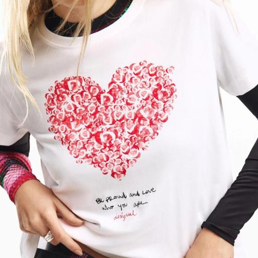 Desigual Camiseta Cor 26SWTK061000 [2]
