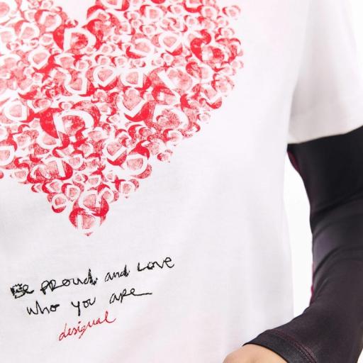 Desigual Camiseta Cor 26SWTK061000 [4]