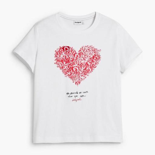 Desigual Camiseta Cor 26SWTK061000 [5]