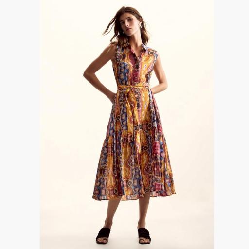 Desigual Vestido Bughs Lacroix 26SWVW569019