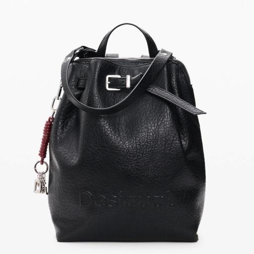 Desigual Bolso Half Logo Luena Black 26WAKP052000 [4]