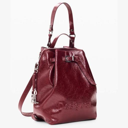Desigual Mochila Half Logo Luena Granate 26WAKP143032 [0]