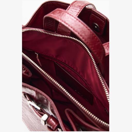 Desigual Mochila Half Logo Luena Granate 26WAKP143032 [4]