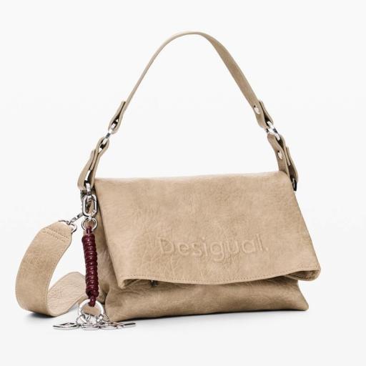 Desigual Bolso Half logo Venecia Beige 26WAXP511008 [0]