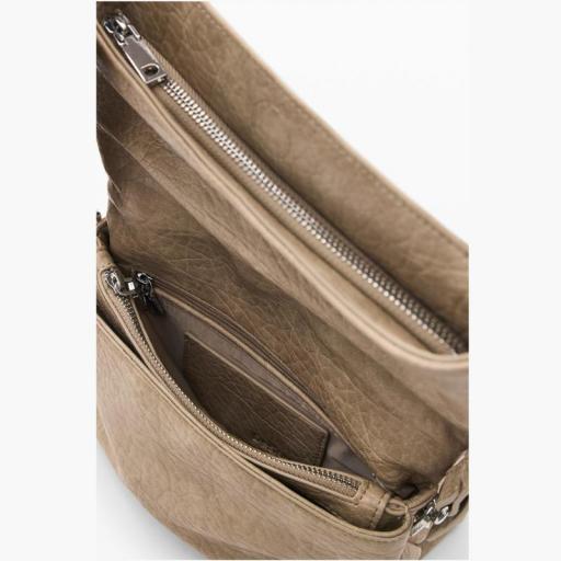 Desigual Bolso Half logo Venecia Beige 26WAXP511008 [4]