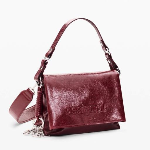 Desigual Bolso Half Logo Venecia Granate 26WAXP803032 [2]