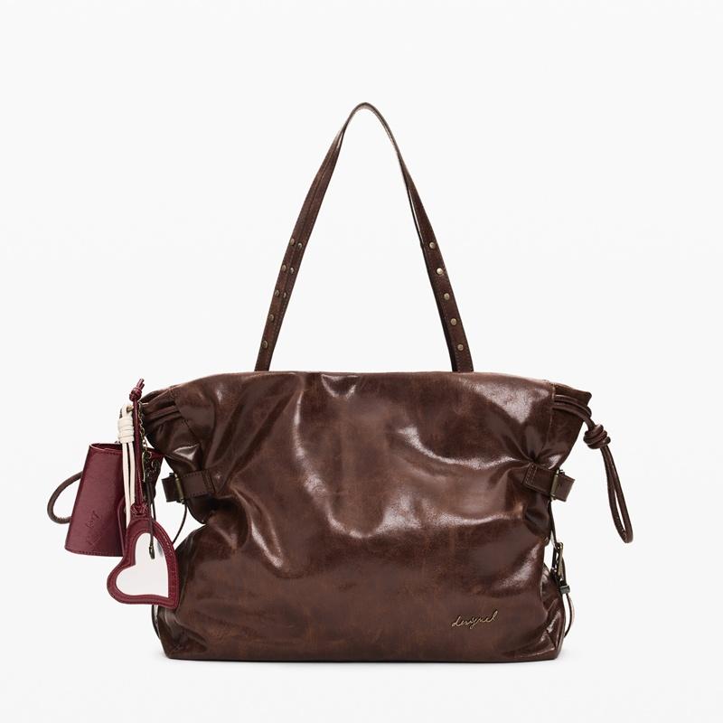 Desigual Bolso Galaxy Lifta 2.0 Choco 26WAXP936009