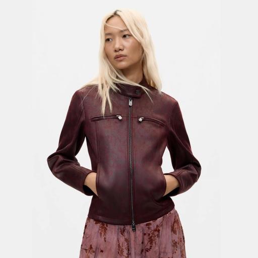Desigual Chaqueta Bikercy Granate 26WWEW093099 [0]