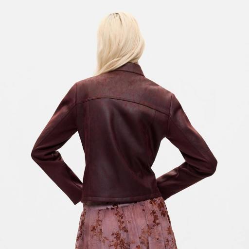 Desigual Chaqueta Bikercy Granate 26WWEW093099 [4]