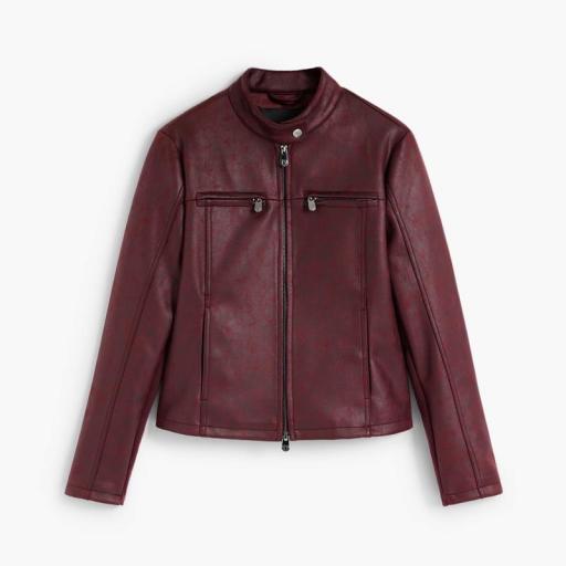 Desigual Chaqueta Bikercy Granate 26WWEW093099 [6]