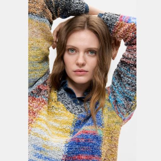 Desigual Jersey Earthtexture 26WWJF253136 [2]