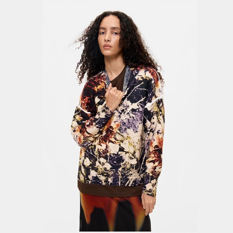 Desigual Jersey Jacquard Camuflage 26WWJF428018