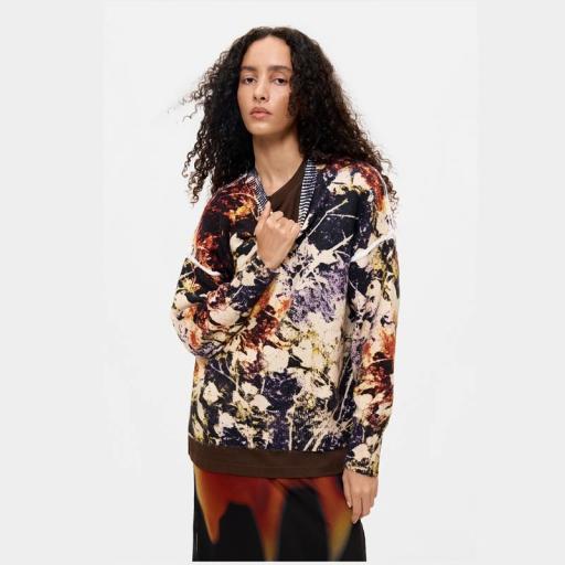 Desigual Jersey Jacquard Camuflage 26WWJF428018 [0]
