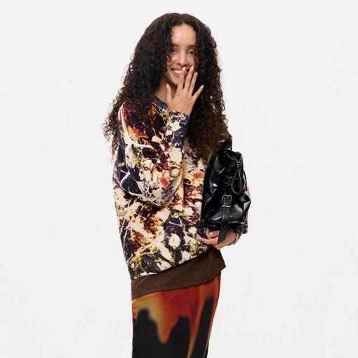 Desigual Jersey Jacquard Camuflage 26WWJF428018 [1]