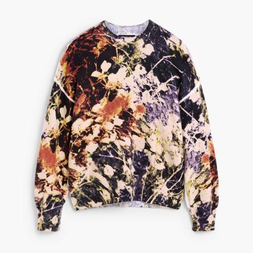 Desigual Jersey Jacquard Camuflage 26WWJF428018 [2]