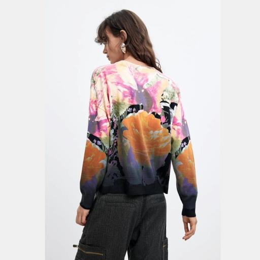 Desigual Jersey Rose Degradé LACROIX 26WWJF492000 [4]