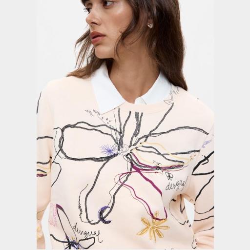 Desigual Sudadera Rodas 26WWSK061000 [2]