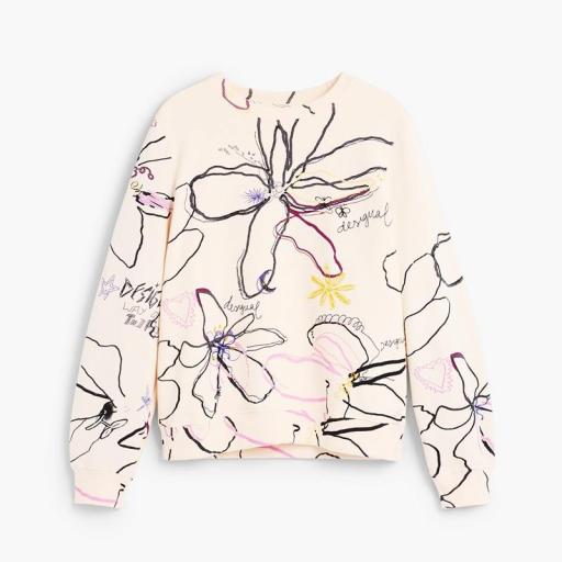 Desigual Sudadera Rodas 26WWSK061000 [4]