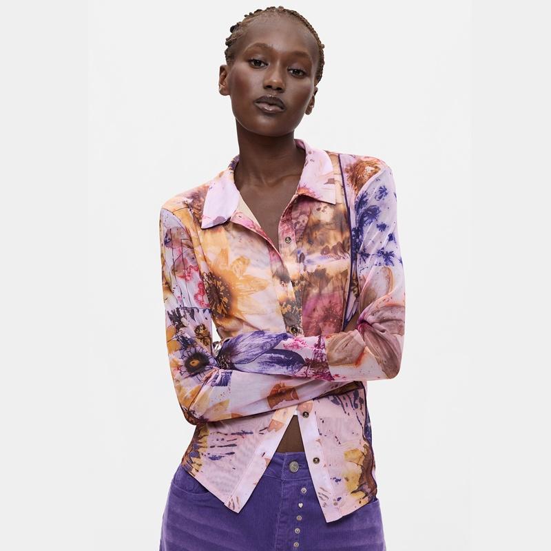Desigual Camisa Nahua Rosa 26WWTK243049