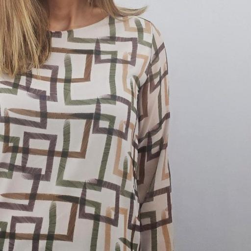 Cottonissimo Blusa Mujer Cuadros 291 [2]