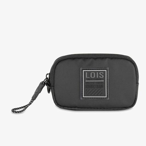 Lois Jeans Monedero en lona Cooper negro 309202-01 [4]