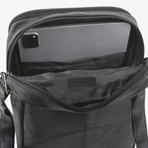 Lois Jeans Bandolera Portatablet en Piel negro 325426-01 [3]