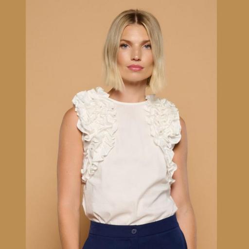 Minueto White Moon Top 261-135