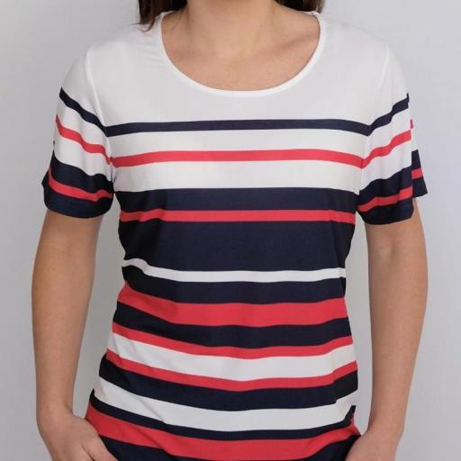 Cottonissimo Camiseta a Rayas 333 [1]