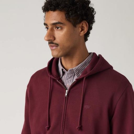 Levi's® New Original Zip-Up Hoodie 345840051 Sudadera hombre con cremallera [3]