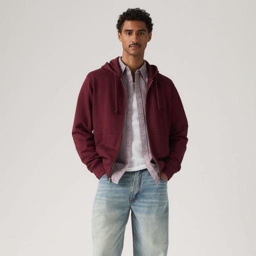 Levi's® New Original Zip-Up Hoodie 345840051 Sudadera hombre con cremallera [1]