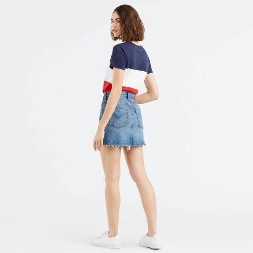 Levi's® Deconstructed Mini Skirt 34963-0023. Minifalda tejana [3]