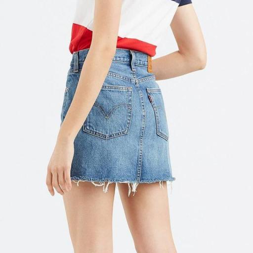 Levi's® Deconstructed Mini Skirt 34963-0023. Minifalda tejana [0]
