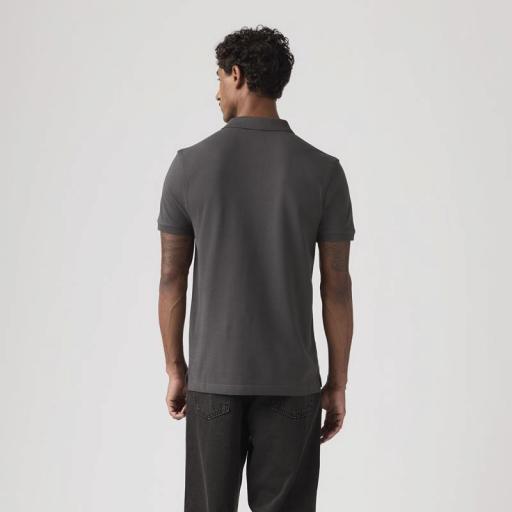 Levi's® Housemark Polo Blackened Pearl Pique 358830352 Polo Hombre [4]
