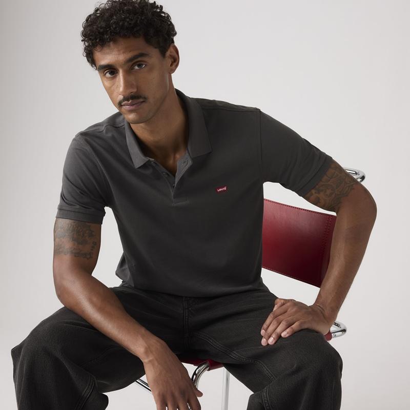 Levi's® Housemark Polo Blackened Pearl Pique 358830352 Polo Hombre