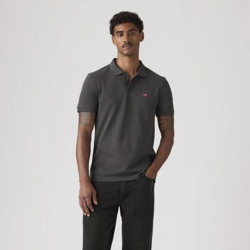 Levi's® Housemark Polo Blackened Pearl Pique 358830352 Polo Hombre [1]
