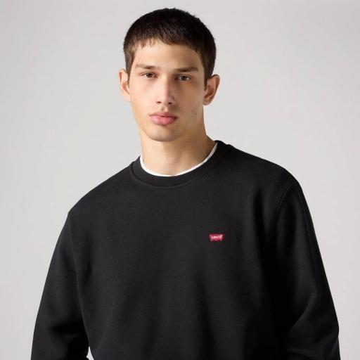 Levi's® Sudadera Original Housemark Mineral Black 359090003 [1]