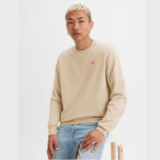 Levi's® Sudadera Original Housemark Beige 359090057 [4]