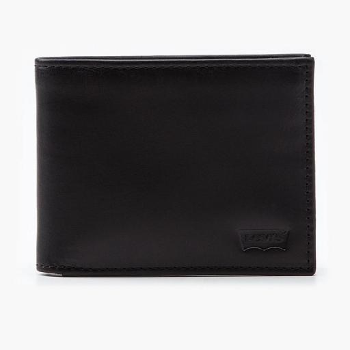 Levi's® Cartera Bifold Negra 375410283