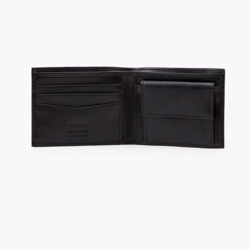 Levi's® Cartera Bifold Negra 375410283 [1]