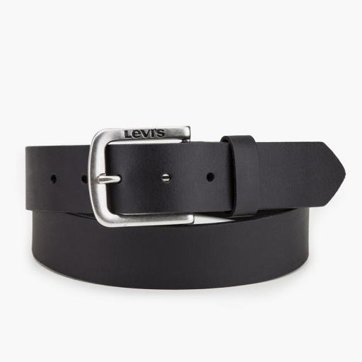 Levi's® Cinturón negro de piel 380160196