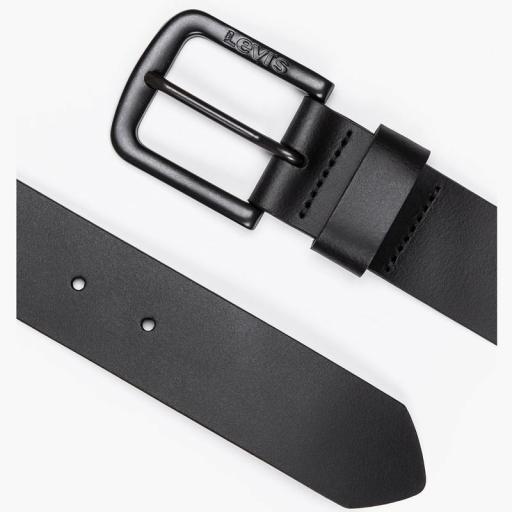 Levi's® Cinturón con hebilla metálica Siene negro 380190153 [1]