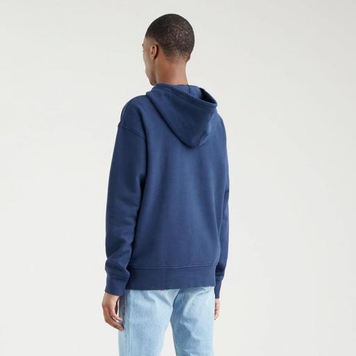 Levi's® Relaxed Graphic Hoodie Dress Blues 384790081 Sudadera hombre [1]