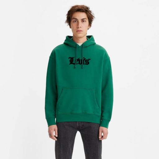 Levi's® Relaxed Graphic Hoodie Evergreen 384790156 Sudadera hombre [3]