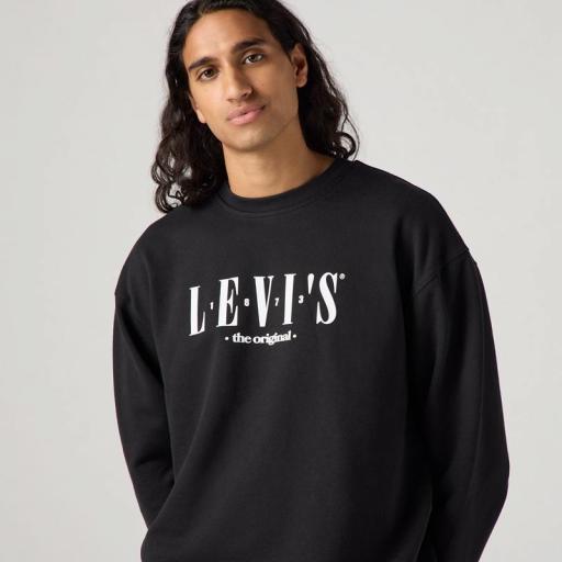 Levi's® Relaxed Graphic Crewneck Sweatshirt 387120455 Sudadera hombre [2]