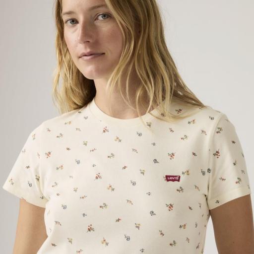 Levi's® Perfect Tee Florecitas 391850405 Camiseta mujer [5]